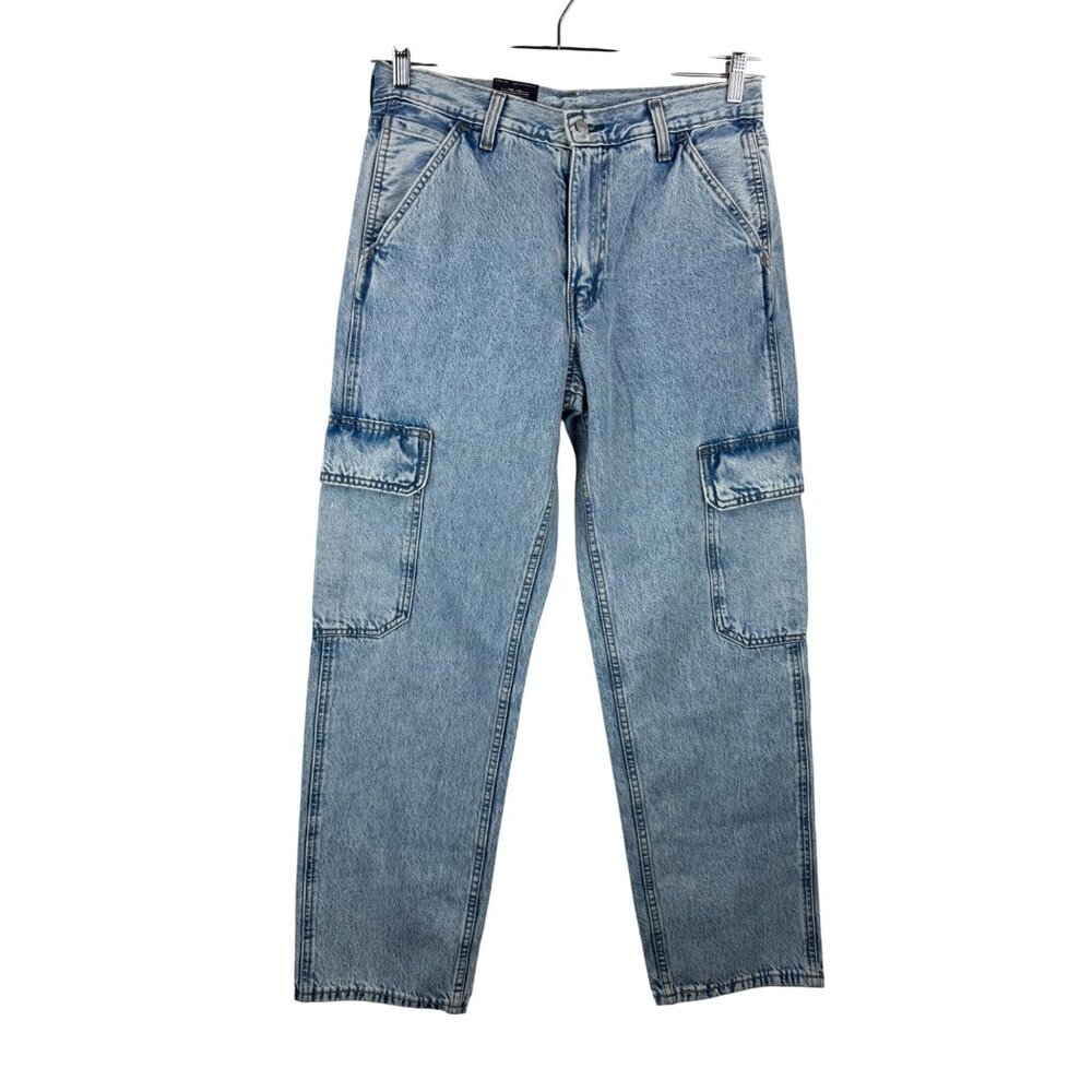 Levis 568 Loose Straight Cargo jeans skater retro 90s sz 34x31